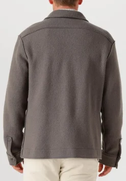 XACUS overshirt overshirt taupe