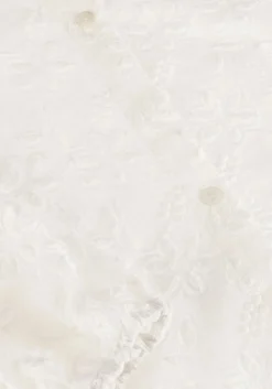 AAIKO te blouses lien long sleeve co 510 wit Best