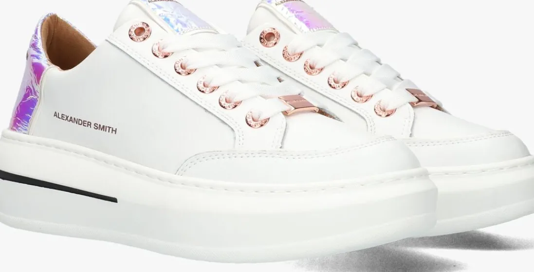 ALEXANDER SMITH te lage sneakers 1896 wit New