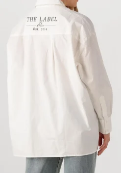 ALIX THE LABEL te blouses ladies woven oversized poplin blouse wit Discount
