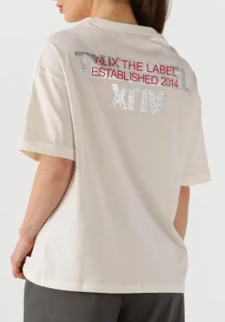 ALIX THE LABEL te t-shirt ladies knitted adventure t-shirt wit Online