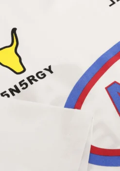 ALIX THE LABEL te t-shirt ladies knitted racer t-shirt wit Discount