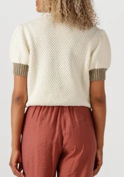 AMAYA AMSTERDAM te top liv knitwear wit Discount