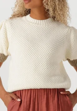 AMAYA AMSTERDAM te top liv knitwear wit Discount