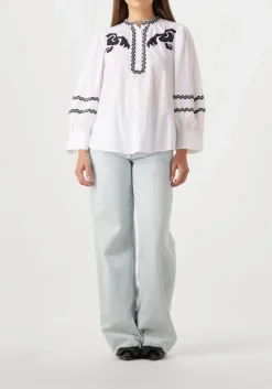 ANTIK BATIK te blouses dali blouse wit New