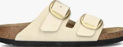 BIRKENSTOCK te slippers arizona big buckle dames wit Hot