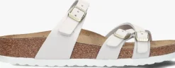 BIRKENSTOCK te slippers franca wit Sale