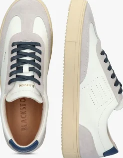 BLACKSTONE te lage sneakers slate harper perf wit Sale