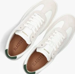 BLACKSTONE te lage sneakers slate harper perf wit Clearance