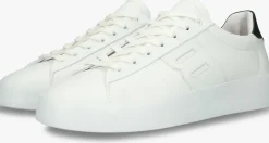 BLACKSTONE te lage sneakers skarn ray wit