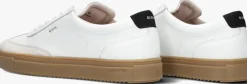 BLACKSTONE te lage sneakers slate harper wit