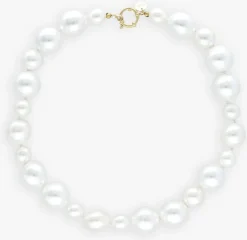 BONNIE STUDIOS te kettingen fred chuncky necklace wit Online