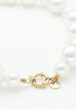 BONNIE STUDIOS te kettingen fred chuncky necklace wit Online