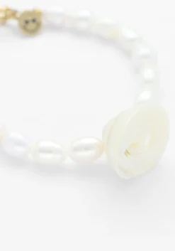 BONNIE STUDIOS te sieraad boris shell bracelet wit Discount