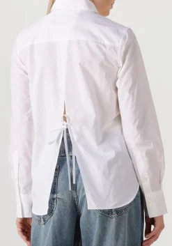 CLOSED te blouses classic shirt h strap wit Discount