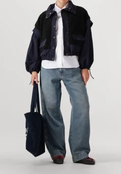 CLOSED te blouses classic shirt h strap wit Discount