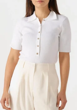 CLOSED te t-shirt polo short sleeve wit Discount