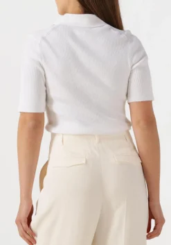 CLOSED te t-shirt polo short sleeve wit Discount