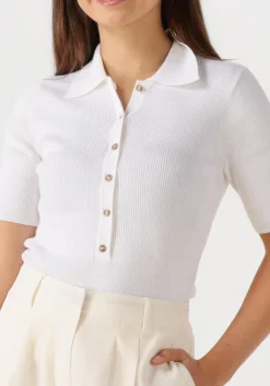 CLOSED te t-shirt polo short sleeve wit Discount