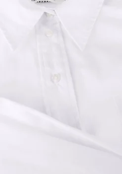 CO'COUTURE te blouses cotton crisp cropped shirt wit Clearance