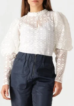 CO'COUTURE te blouses elinor open back blouse wit New