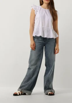 CO'COUTURE te top ellie frill top wit Online