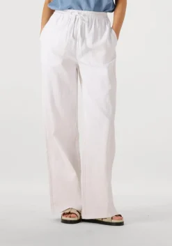 CO'COUTURE te wijde broek loisecc linen long pant wit Clearance