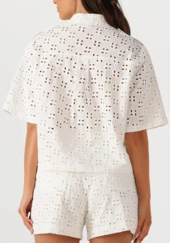 DANTE6 te blouses toddy broderie anglaise shirt wit Hot