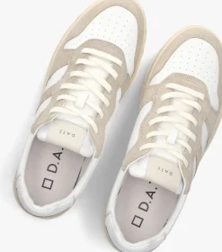 D.A.T.E te lage sneakers court 2.0 vintage wit New