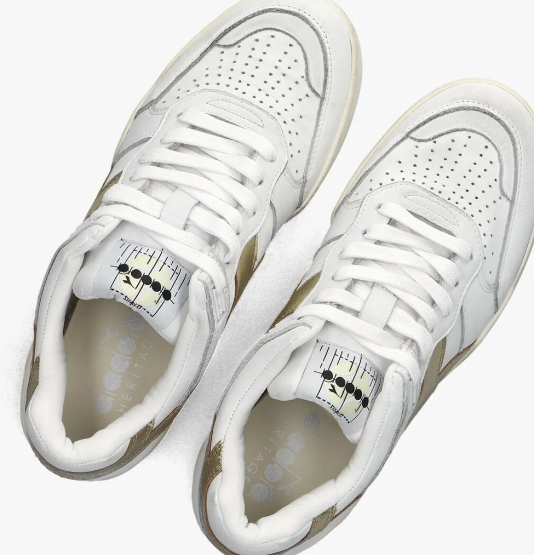 DIADORA HERITAGE te lage sneakers b.560 laminated wn wit Online