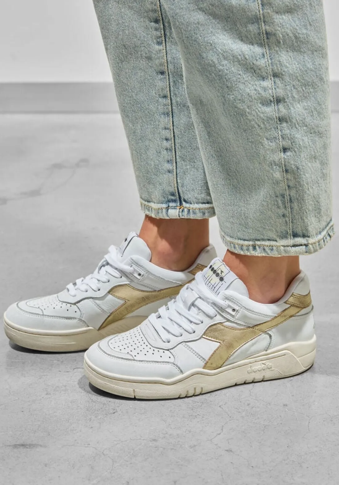 DIADORA HERITAGE te lage sneakers b.560 laminated wn wit Online