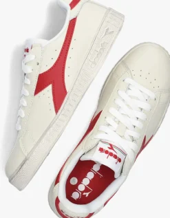 DIADORA te lage sneakers game l low waxed wn wit New