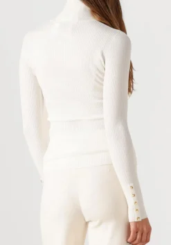 ELISABETTA FRANCHI te trui knitted sweater wit Outlet