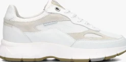 FLORIS VAN BOMMEL te lage sneakers sfw-10101 wit Clearance