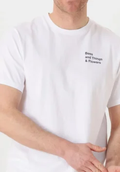 FORÉT te forét t-shirt farm t-shirt wit Discount