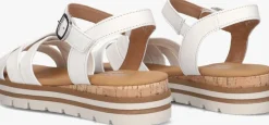 GABOR te platte sandalen 083.3 wit Discount