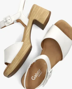 GABOR te sandalen 721.1.0 wit Sale
