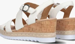 GABOR te sandalen met hak 832 wit Hot