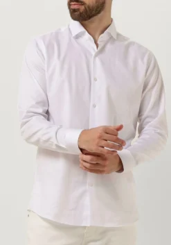 GENTI te klassiek overhemd s9254-1109 wit Online