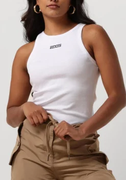 GESTUZ te top drewgz sl logo tank wit Outlet