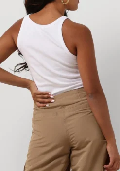 GESTUZ te top drewgz sl logo tank wit Outlet