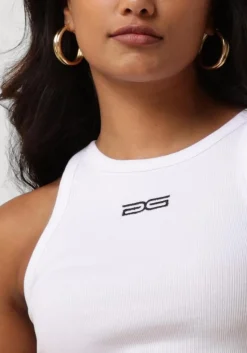 GESTUZ te top drewgz sl logo tank wit Outlet