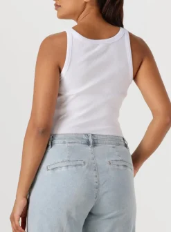 GESTUZ te top drewgz sl top noos wit New