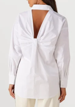 HAUTE L'AMITIÉ te haute l'amitié blouses twist bow shirt wit Online