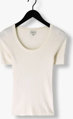 HERSKIND te t-shirt jenny knit blouse wit Sale