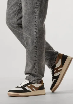 HOGAN te lage sneakers led basket sneaker wit