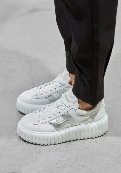 HOGAN te lage sneakers h-stripes wit Sale