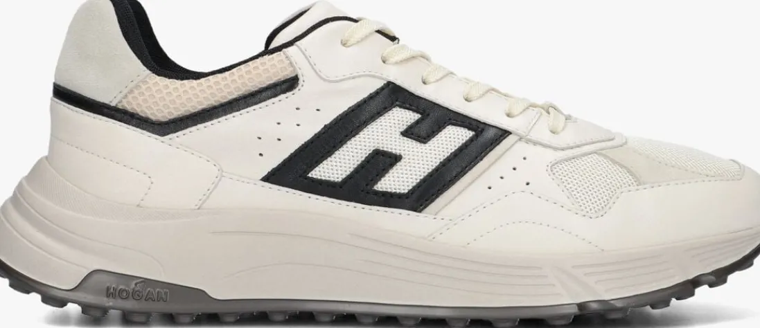 HOGAN te sneakers mesh combi runner wit Online