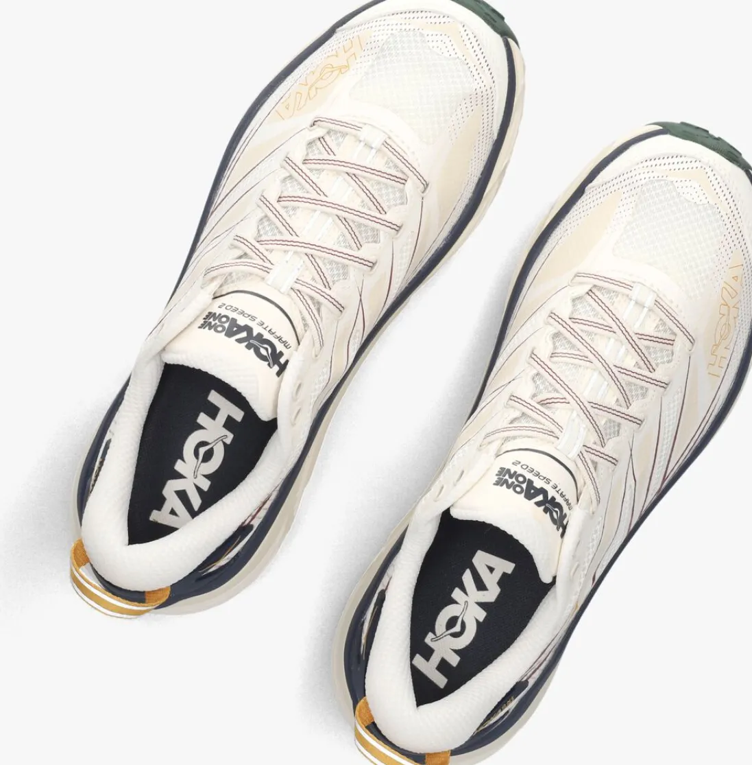 HOKA te lage sneakers mafate speed 2 wit