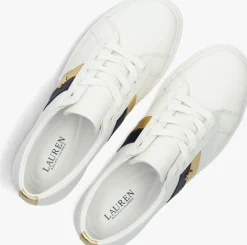 LAUREN RALPH LAUREN te lage sneakers janson ii low top lace wit